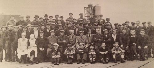 1941 - Gjengen på sildoljefabrikken